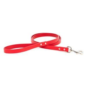 Auburn Leathercrafters "Town Leads" Dog Leash 1/2" x 72" / 6' Red